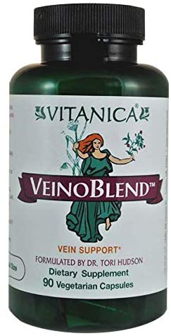 Vitanica, VeinoBlend, Vein Support, Vegan, 90 Capsules