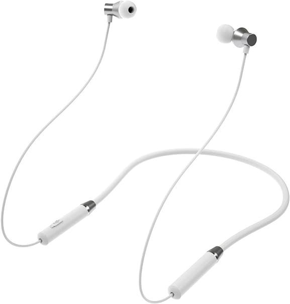 Lenovo HE05 Neckband Bluetooth Headset-White