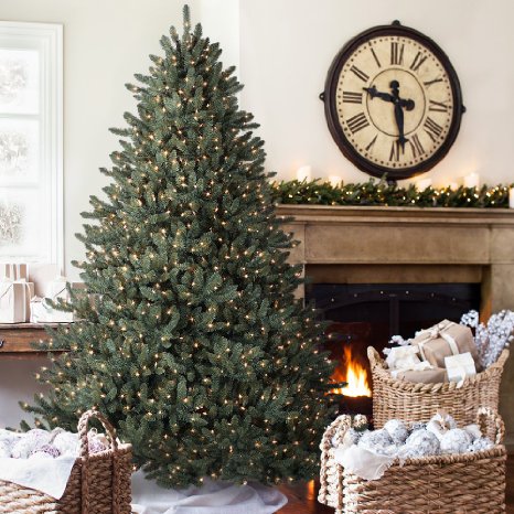 Balsam Hill™ Blue Spruce Artificial Christmas Tree, 6.5 Feet, Clear
