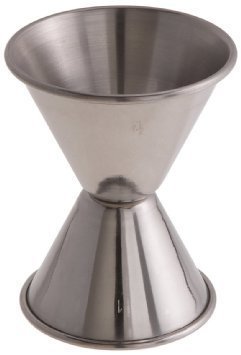 Winco - Jigger Stainless Steel (1 Ounce by 2 Ounce), (Set of 3)