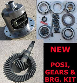 GM Chevy 8.5" Chevy 10-Bolt Rearend Posi - 30 Spline, Gear, Bearing Kit Package - 3.73 Ratio