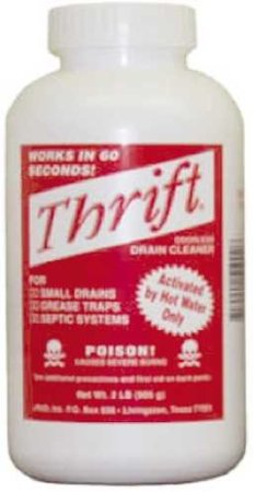 Thrift T-200 Drain Cleaner 2-Pound
