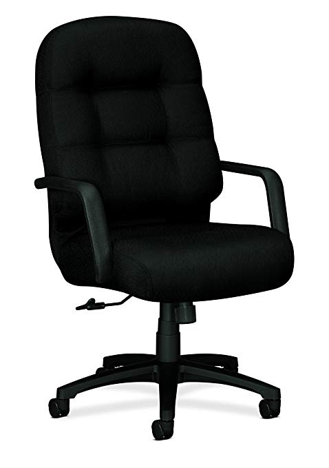 HON Executive Chair - Pillow-Soft Series High-Back Office Chair, Black (H2091)