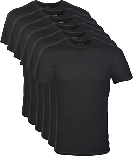 Gildan Men's Crew T-Shirt, 6-Pack