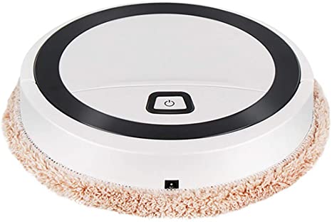 2020 Sales Mini Mopping Robot Small Household Automatic Wireless Intelligent Floor Cleaner (White)