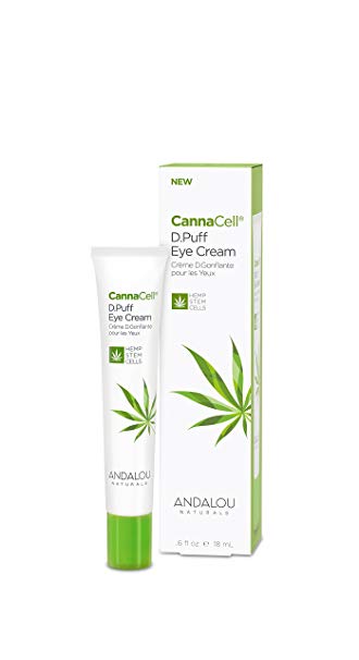 Andalou Naturals CannaCell D.Puff Eye Cream, 0.60 Ounces