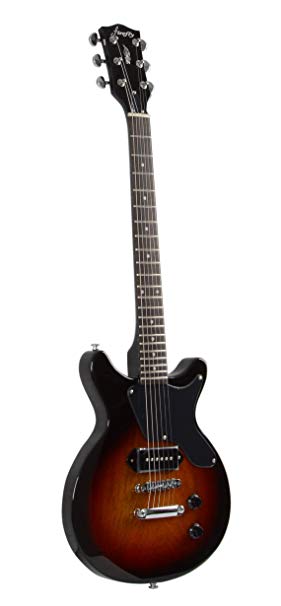 Firefly FFDCS Solid Body Electric Guitar （Sunburst).