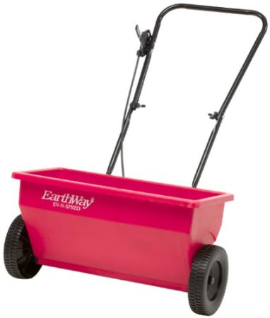 Earthway 75-Pound Deluxe Set-Up Residential Drop Spreader with 8-Inch Wheels 7350SU