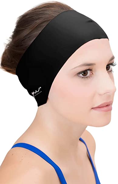 Sync Hair Guard & Ear Guard Headband - Wear Under Swimming Caps