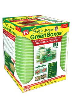 Debbie Meyer Ultra Lite Green Boxes Set, 16-Piece