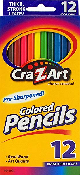 Cra-Z-art Colored Pencils, 12 Count (10404)