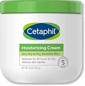 450g, Moisturising Cream For Dry to Very Dry, Sensitive Skin, With Niacinamide & Vitamin E