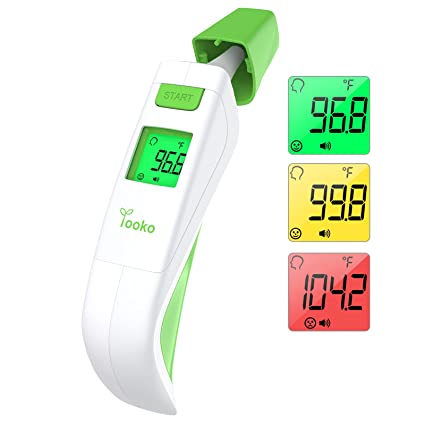 YOOKO Second Generation Scanning Thermometer, Non Contact Infrared Temperature Gun, 3 in 1 (Forehead, Ear and Surface Mode) Touchless Medical Digital Baby Thermometer for Adults and Kids