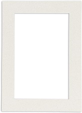 16x20 Mat Bevel Cut for 12x18 Photos - Acid Free Oyster Shell White Precut Matboard - for Pictures, Photos, Framing - 4-ply Thickness