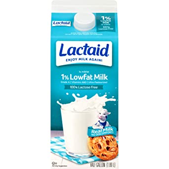 Lactaid 1% Lowfat Milk, 64 fl oz