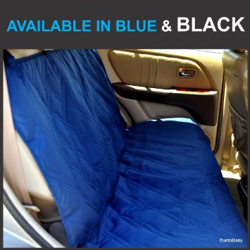 Bench Seat Protector For Infant Carseats - Catch Crumbs & Spills. Lifelong Promise. Available In Black Or Blue.