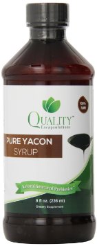 Yacon Syrup - 100 Pure Raw Yacon Syrup 8 fl oz