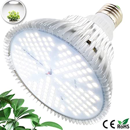 MILYN LED Grow Light Bulb 100W Daylight Full Spectrum Plant Growth Lamp 150 LEDs Plant Lights, E27 Grow Lights for Indoor Plants, Hydroponic Growing Greenhouse Succulents Veg and Flower