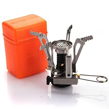 Topoint Ourdoor Portable Camping Stove with Piezo Ignition for Hunting Camping