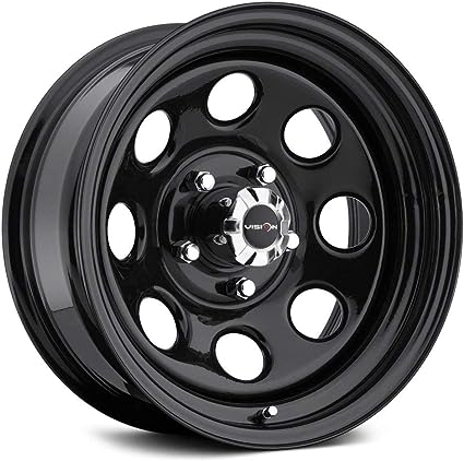 Vision 85 Soft 8 Black Wheel with Painted Finish (16x8"/5x114.3mm)