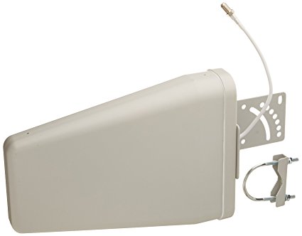 weBoost 700-2700 MHz Wide Band Directional Antenna w/ F-Female Connector – Retail Packaging – White