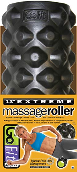 GoFit Extreme Massage Go Roller - Massage Bar and Training Manual