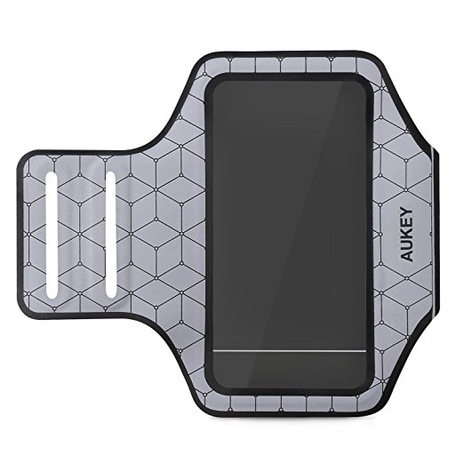 AUKEY iPhone 7 Sports Armband, Running Armband for iPhone 6S and other Cell Phones Below 5.5 inches