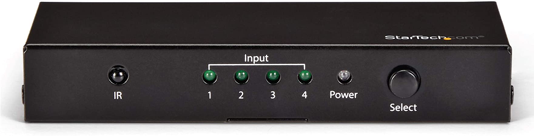 StarTech.com HDMI 2.0 Switch - 4 Port - 4K 60Hz - HDMI Automatic Video Switch Box - Multi Port Hub w/ 1 in 4 Out Functionality (VS421HD20)