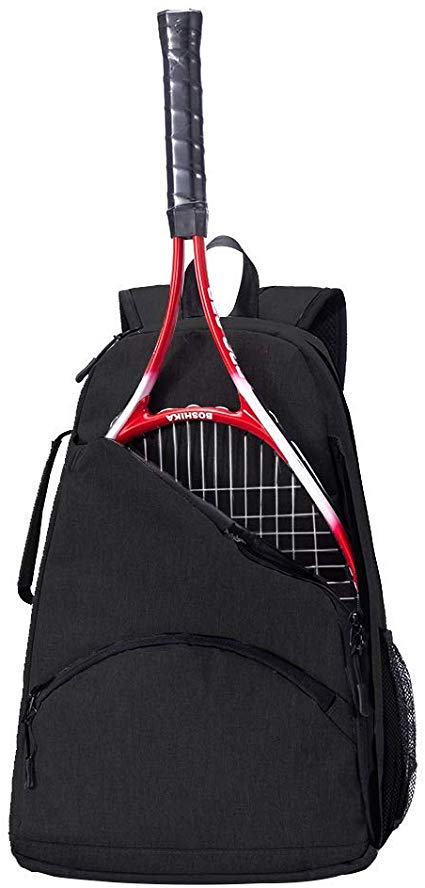 hothuishi Lightweight Tennis Backpack for Women,Men's Tennis Court Bag,Tennis Racket Racquet Holder Sport Bag Backpack,Tennis Racket Carrying Caser for Tennis,Racquetball,Squash,Other Essentials