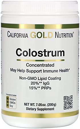 California Gold Nutrition Colostrum Powder, Concentrated, 7.05 oz (200 g)