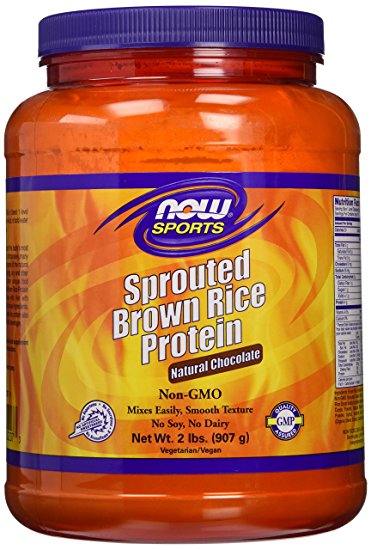 Now Foods Choc Sprout Rice Protein, 2 Pound