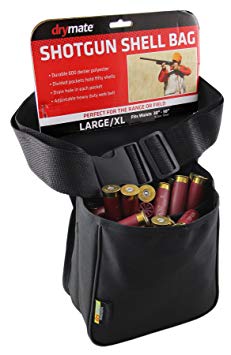 Drymate SB-WBB Two Pocket Shotgun Shell Bag with Belt, One Size
