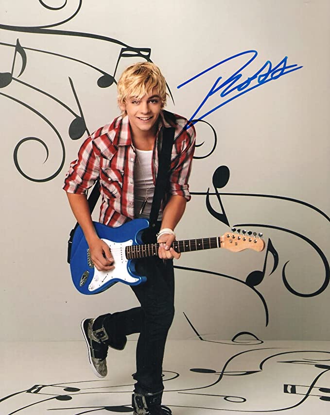 Ross Lynch of R5 reprint signed solo photo #3 Austin & Ally