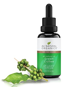 Au Natural Organics Green Coffee Oil 1 Oz 30 Ml