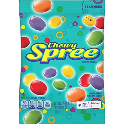 Spree Chewy Candy, 7 oz