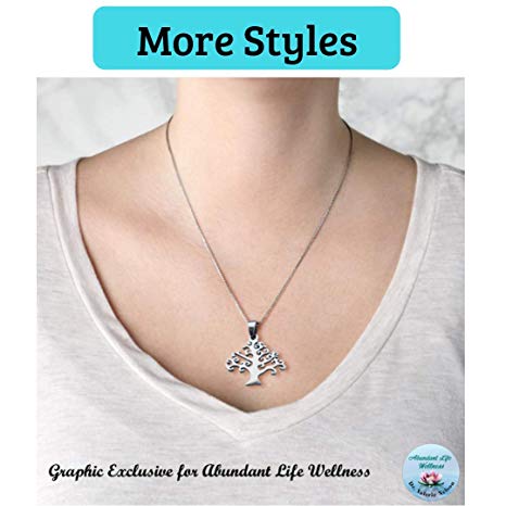 EMF Protection Pendant Necklace - Anti-Radiation - Programmed with 30  Homeopathic Frequencies - Multiple Styles - Dr. Valerie Nelson - EMF Shield Necklace Jewelry