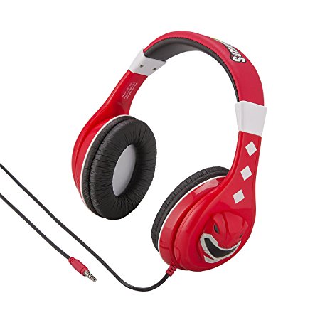 Power Rangers Headphones for Kids with Built in Volume Limiting Feature for Kid Friendly Safe Listening