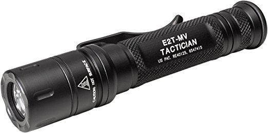 SureFire Handhelds/Tactician High-Output LED Flashlight with Maxvision, Black