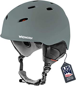 Wildhorn Drift Snowboard & Ski Helmet - US Ski Team Official Supplier - Performance & Safety w/Active Ventilation