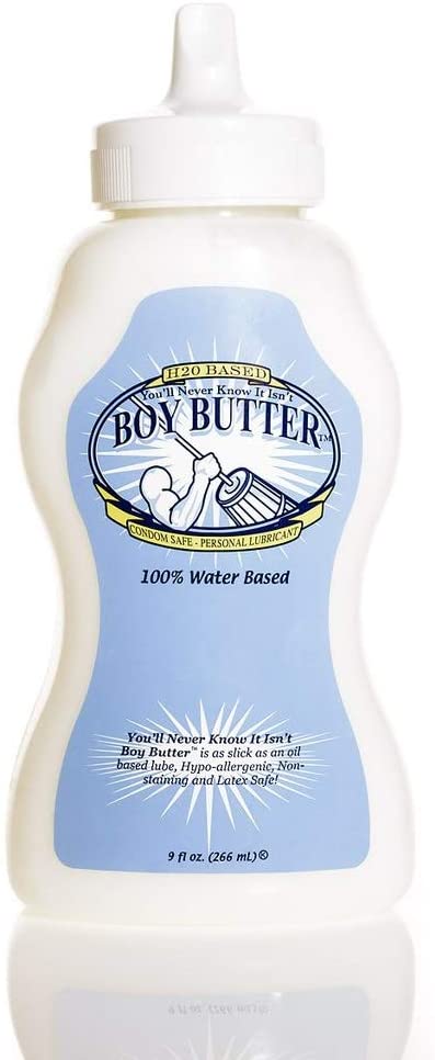 Boy Butter H2O Personal Lubricant, 9 fl oz squeeze (266 ml)