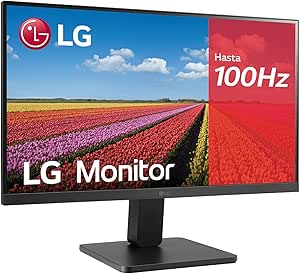 LG 22MR410-B - Monitor Full HD, 22 Pulgadas, VA 3000:1, 1920x1080, HDMIx1, AMD FreeSync, Clasificación E, Sin Altavoz, Pantalla Ergonómica, Negro