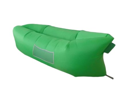 Original Inflatable Lounger, Nylon Fabric Light Weight Camping Mattress, Beach Lounger. Air Bag Hangout Bean Bag Portable Dream sofa, Sleeping Bag