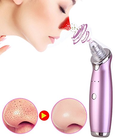 Blackheads Suction Removal Pores Cleanser, Weton Portable Electronic Facial Pore Cleaner Acne Remover Vacuum Comedo Suction for Facial Renewal