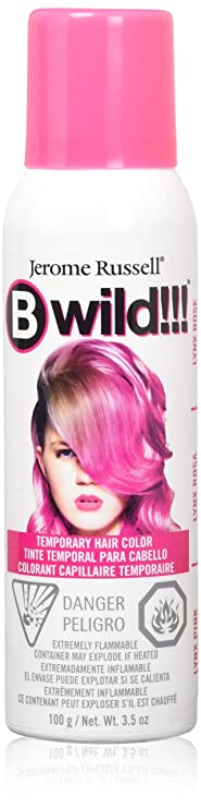 B Wild! by Punky, Temporary Hair Color Spray, Lynx Pink, 3.5 oz