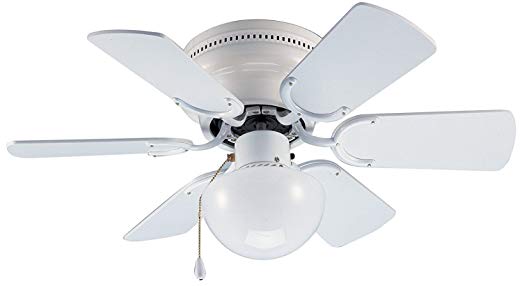 Hardware House 23-8274 Arcadia Ceiling Fan Great for Any Room, Office Or Area That Needs Circulation, Gloss White