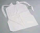 Disposable Plastic Bibs with Crumb Catcher - Light Weight (Case of 500)