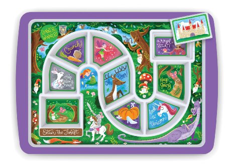 Fred & Friends DINNER WINNER Kids' Dinner Tray, Enchanted Forest