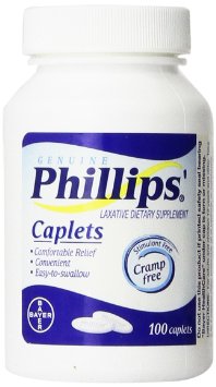 Phillips' Laxative Caplets  100-Count