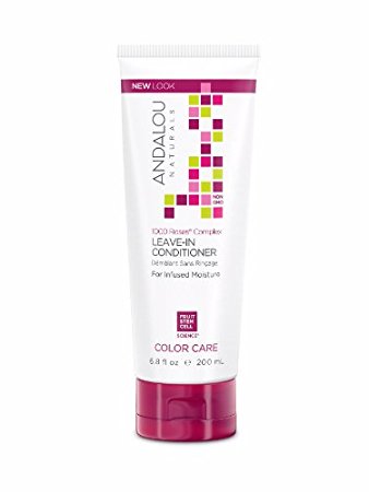 Andalou Naturals 1000 Roses Complex Color Care, Leave-In Conditioner, 6.8 Fluid Ounce