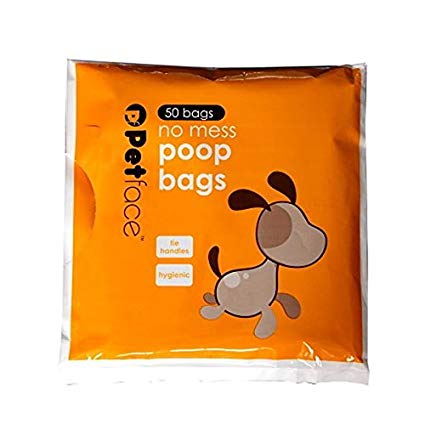 Petface No Mess Dog Poop Bags, 50-Piece